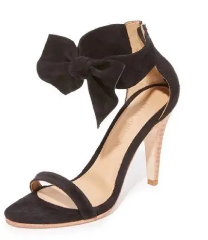 Ulla Johnson Thecia Heels in Noir Suede, size EU 40/US 9