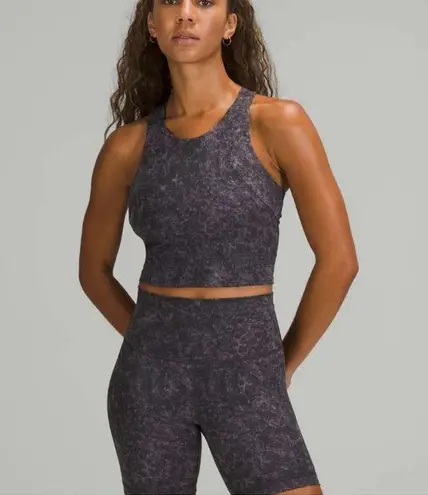 Lululemon  Invigorate Training Tank Top Dusky Lavender Black 2