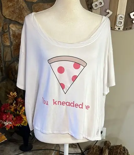 The Laundry Room “You Kneaded Me” Cropped Tee