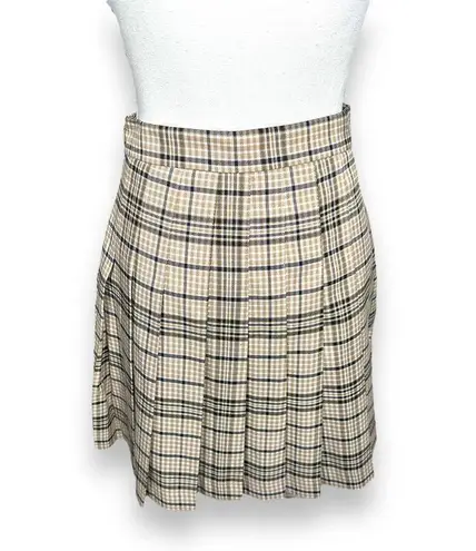 Bagatelle  Collection Pleated Tartan Schoolgirl Skirt NWT