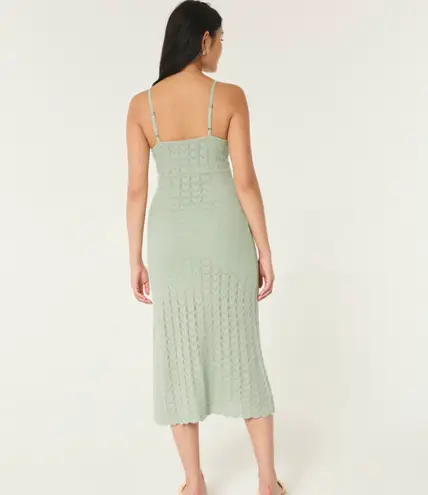 Hollister Crochet Style Midi Dress