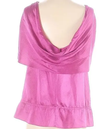 BCBGMAXAZRIA  Women's 100% Silk Pink Blouse Size XS