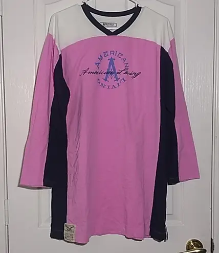 American Living FINAL MARKDOWN Ladies' Oversized LS T-Shirt small