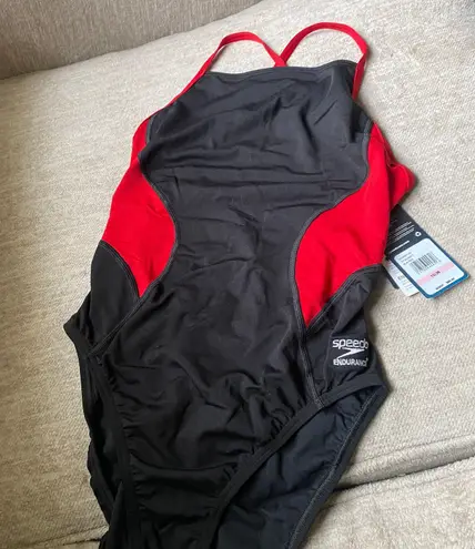 Speedo Women's Swimsuit One Piece Endurance+ Cross Back Solid Adult Team Colors