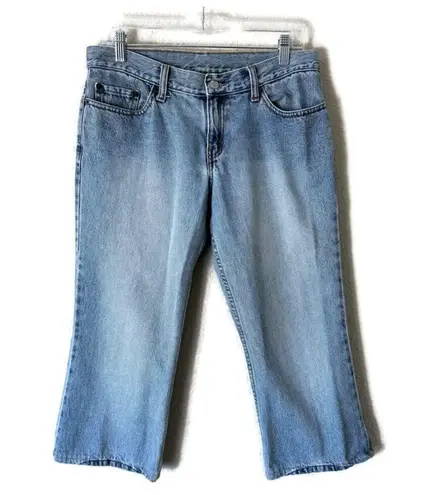 Levi's  Low Rise Denim Blue Jean Capris Pedal Pushers Size 9