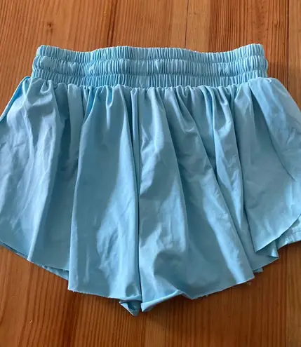 Blue Butterfly Shorts