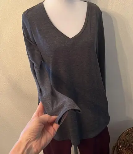 Seriously soft Versatile dark gray LS T