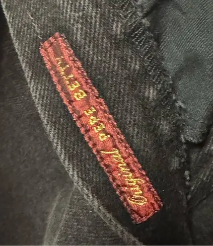 Pepe Jeans Vintage 90s Betty Taper Leg Jeans Size 7/8 in Black