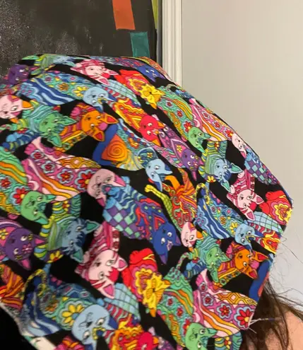 trippy cat bandana Multiple
