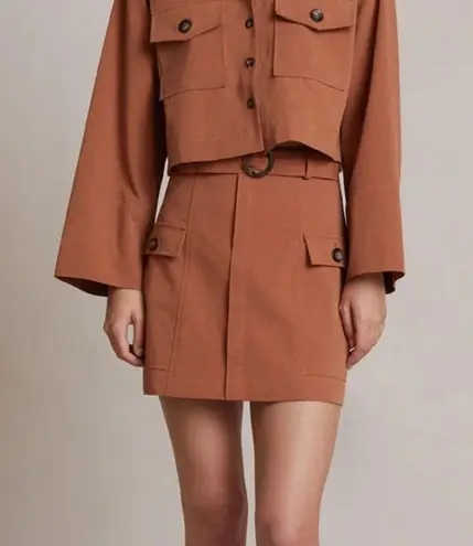 Bec & Bridge Arizona Mini Skirt in Terracotta