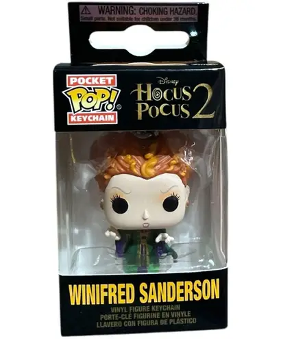 Funko Pocket Pop Disney Hocus Pocus 2 Winifred Sanderson Figuring Keychain Orange