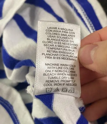 Milly x Design Nation you me Capri striped t-shirt size XS