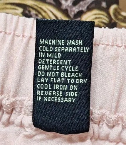 Diane Gilman DG2 Women's Wide-Leg Soft Flowy Casual Trouser Pant Soft Pink Size XS New!