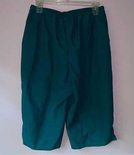 Swim365 Pants Size 18/20 Teal Blue Nylon Dry Fit Pull On Capri