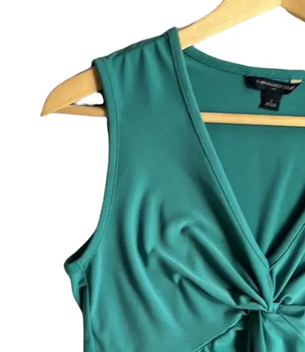 Banana Republic Factory Seafoam Green Sleeveless Twist Front Tank Top Size Small