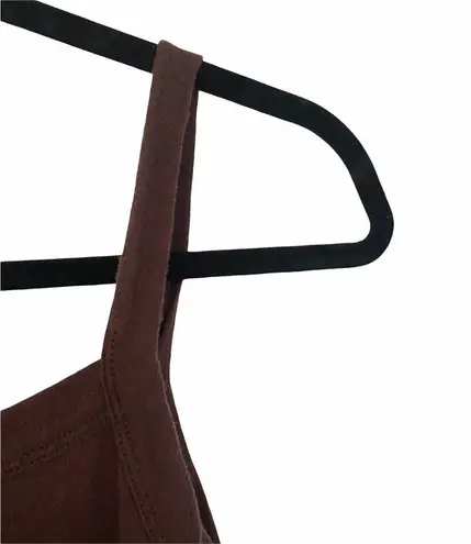 new Troo ♥︎ Crystal Fleur De Lis Tank ♥︎ Cocoa Size XL