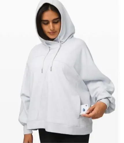 Lululemon  broken beats oversized hoodie alpine white