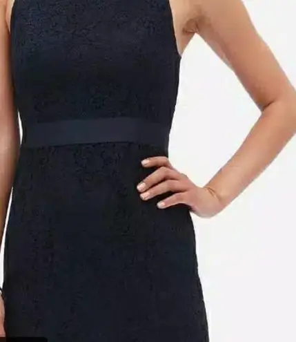 Banana Republic NWT  Factory Navy Blue Lace Dress Size 6