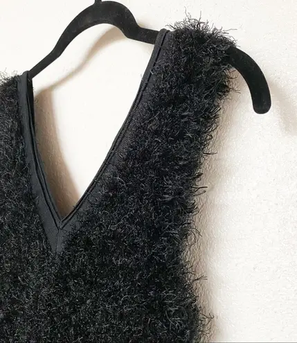 COS Textured Sleeveless Dress Black Size XS