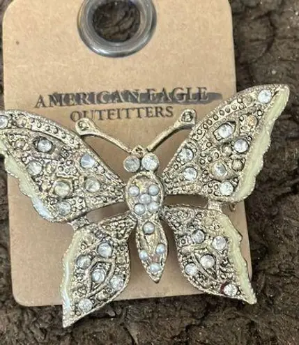 American Eagle Aeo butterfly pin