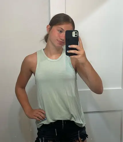 Hollister  Soft and Sexy Light Green Tank Top