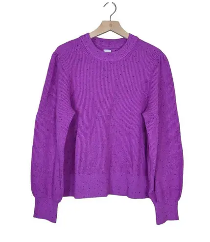 Nic+Zoe Womens XL Cheerful Chill Sweater in Pink Purple Mix NEW