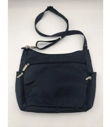Travelon RFID Crossbody Purse Navy Blue Travel Multiple Pockets