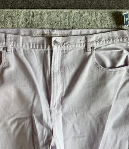American Eagle Lilac Mom Jeans Woman's Size 24