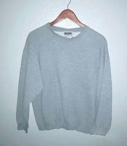 Levi's Brittania Vintage  L Ladies Long Sleeved Crew Neck Sweatshirt Gray