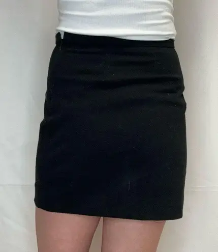 Victoria Beckham for Target Women's Black Apron Pocket Mini Skirt XS Extra Small