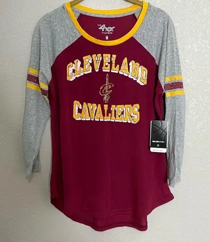 Nba  Cleveland Cavaliers NWT Baseball T Shirt Medium