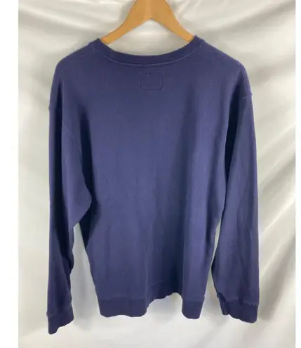 Roots Womans Purple Rainbow Logo Sweatshirt Size Large