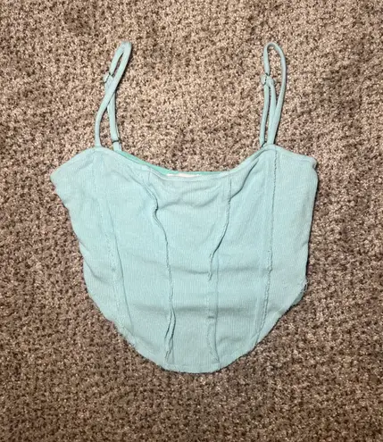 Princess Polly Allure Top Blue - Image 2