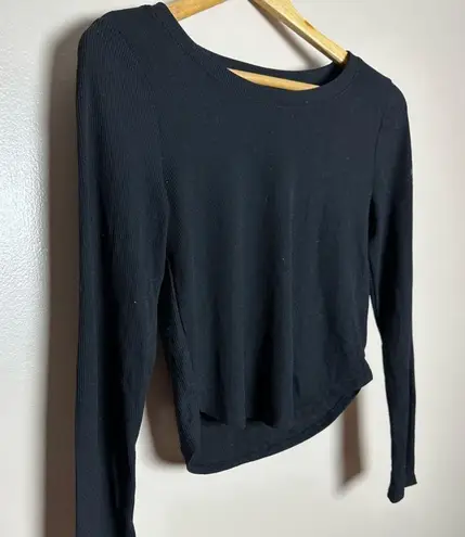 Streetwear Society CLEARANCE! Black Boutique Ribbed Top Size S NWT