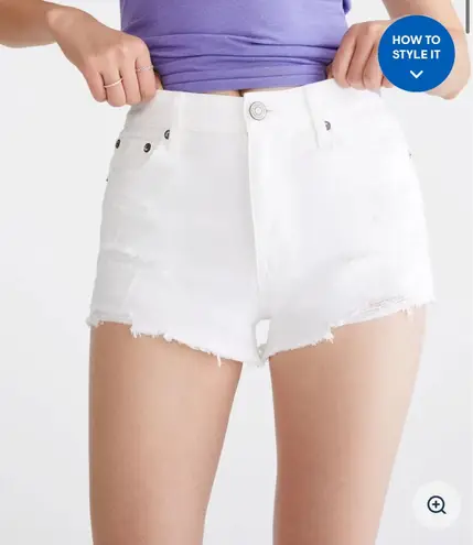 Aeropostale White Denim Shorts