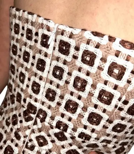 NWT TRINA TURK LA 4 Cora Coffee tweed mini cocktail dress