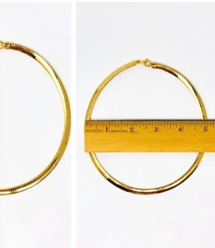 Sterling Silver Omega necklace, looks14K, made in Italy - NWOT