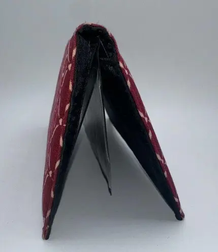 Longaberger Basket Checkbook Cover Blushing Hearts Fabric Sisters Wallet