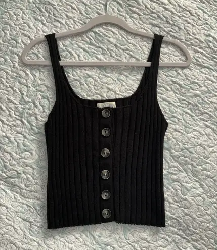 Jun & Ivy Black Tank Top