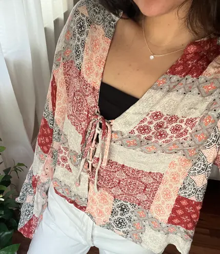 En Crême The Road Tapestry Blouse