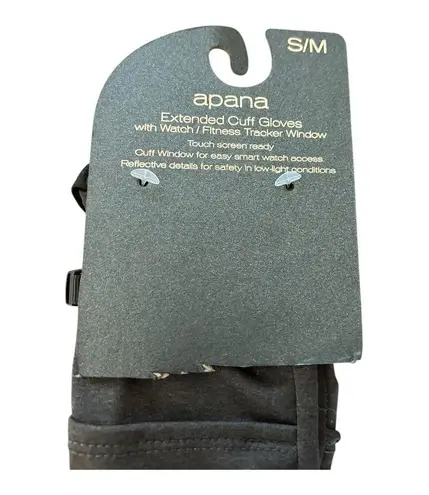 Apana  Extended Cuff gloves with Watch/Fitness Tracker Window - Image 2