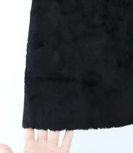 Tahari Faux Fur Mini Pencil Skirt