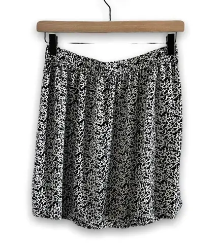 Abound  Cow Print Mini Skirt