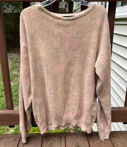 Hunt Club Womens Lambswool BLD Pullover Long Sleeve Modest Sweater,Italy|Size:L