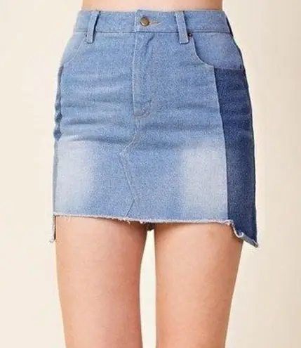 Denim Skirt Size L