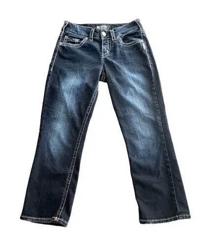 Silver Jeans Silver Jean Co. Denim Suki mid Capri jean size 28x23