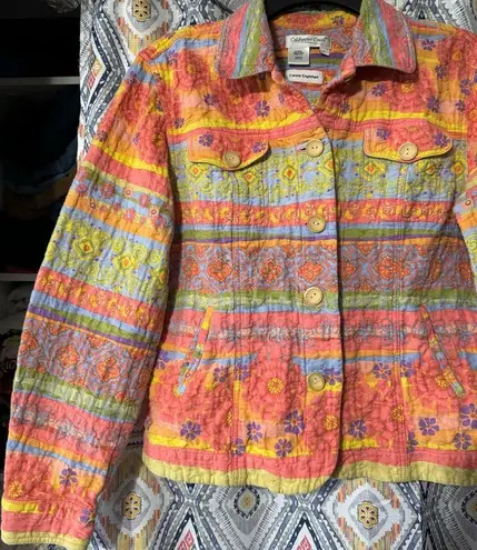 Coldwater Creek vintage quilted jacket