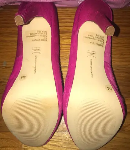 International concepts Inc  Pink Fur Heels 
