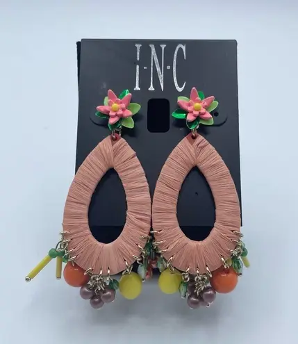 Inc international  Concepts Mixed Fruit Drop Earrings in Gold-Tone NWT