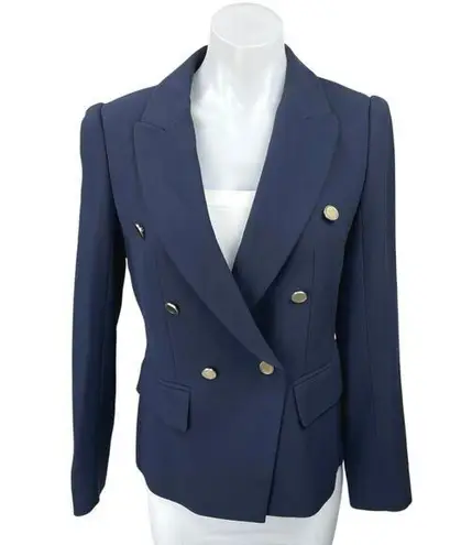 Club Monaco NEW Jowdie Blue Double Breasted Notch Collar Jacket Coat Blazer 4